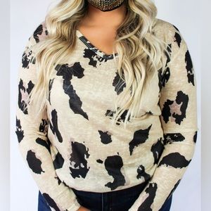 Cheetah Print Long Sleeve